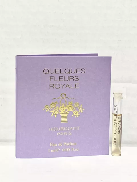 Quelques Fleurs Royale by Houbigant Paris 2ml-0.05oz Parfum Slash Vial (C69