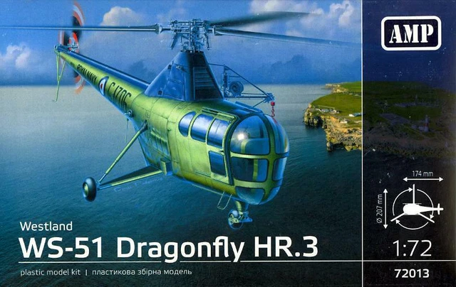 AMP MODELLE 1 72 Westland WS 51 DRAGONFLY HR 3 Hubschrauber EUR 35 46 amp-modelle-1-72-westland-ws-51-dragonfly-hr-3-hubschrauber-eur-35-46