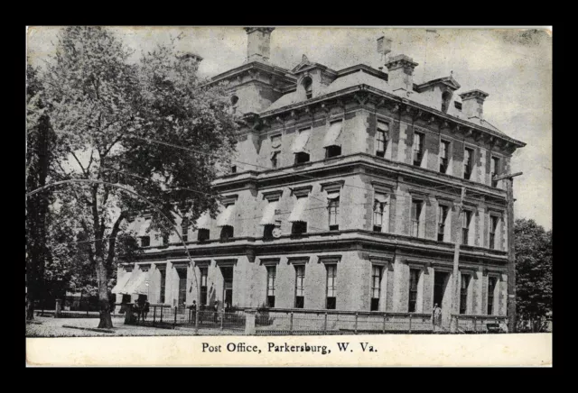 Dr Jim Stamps Us Postcard Post Office Parkersburg West Virginia