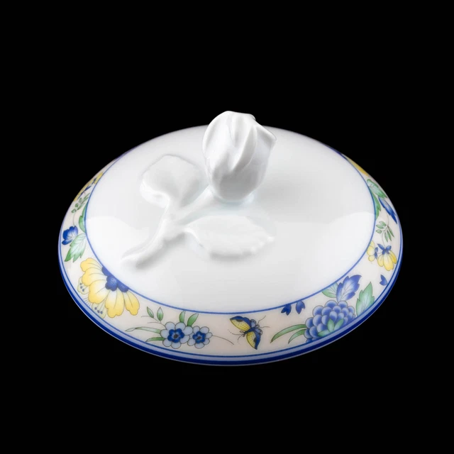 Deckel Zuckerdose - NEUWARE - Papillon - Hutschenreuther