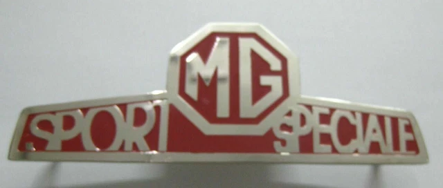 Voiture Badge-Mg SPORTS Speciale Grill Badge Emblème Logos Métal Email