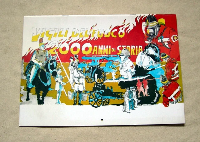 Calendario Vigili Del Fuoco 2000