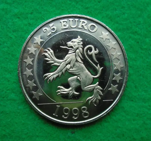 1998 Scotland 25 Euro Fantasy Coin CU-NI BU