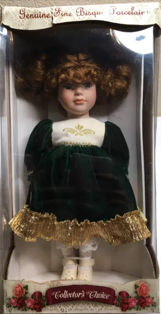 Genuine Fine Bisque Porcelain Doll Collectors Choice Limited Edition 1980