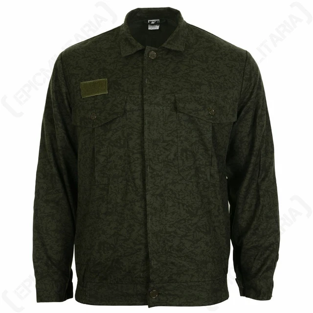 CZECH M92 FOREST Camo Field Jacket Coat Army Surplus Military Airsoft