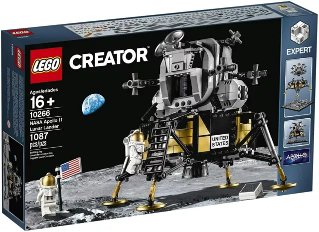 Lego Creator 10266 NASA Apollo 11 Lunar Lander Brand New Factory Sealed