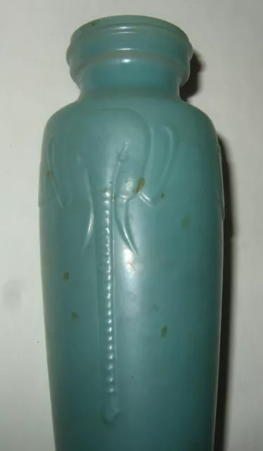 Elephant Decorated Cosmetic Bottle Ruth Maurer  Rare Bottle