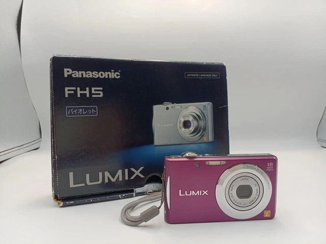 Panasonic DMC-FH5 パープル 16MP Panasonic Lumix DMC-FH5