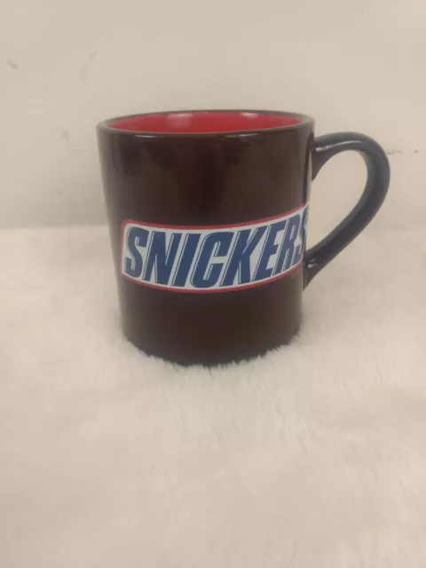 Snickers Jumbo Coffee Mug 2016 Brown Red  14 oz Candy Mars