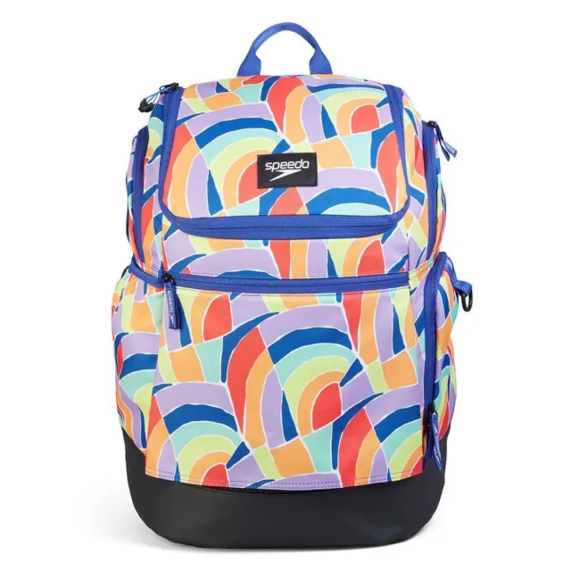 Speedo Teamster 2.0 Rucksack 35L, Teamster Backpack Multi Colour Swim Bag, Swimm