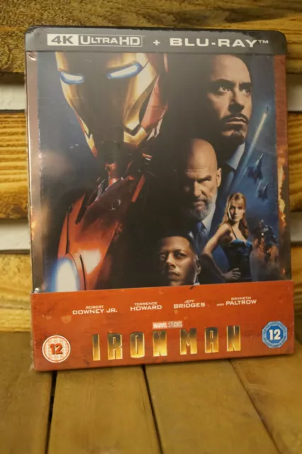 Iron Man Steelbook 4K + Blu Ray Zavvi Exclusive (UK Import) NEU/OVP siehe Bilder