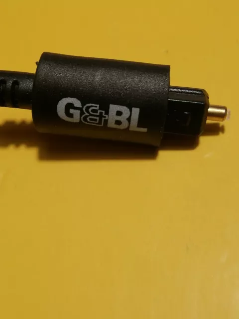 G&BL Cavo Cod.351 - Cavo OTTICO TOSLINK  M+M - Per collegamenti TV-Audio 