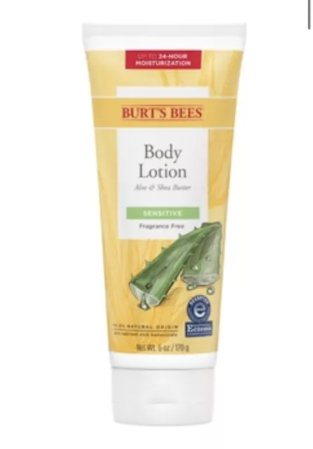 Burt’s Bees® Body Lotion for Sensitive Skin with Aloe & Shea Butter - 170g