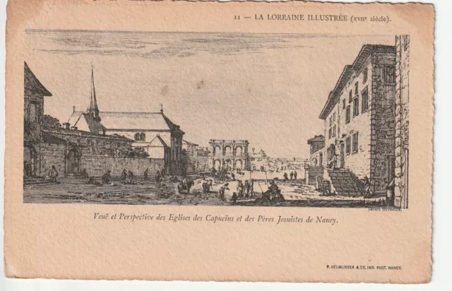 NANCY - CPA 54 - Old Nancy Series - Capuchin Church - Lorraine Illustrious Series
