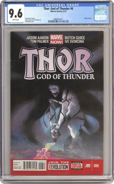 Thor God of Thunder #6 CGC 9.6 2013 3869410011 1st app. Knull