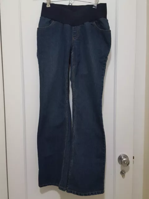 Motherhood Maternity Under Belly Boot Cut Jeans Size Small