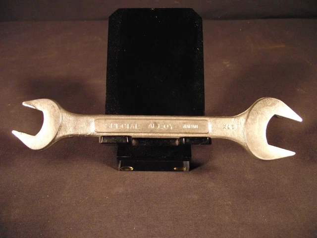Vintage Toyota Motor 17mm x 14mm  Double Open End Wrench. Made In Japan k47