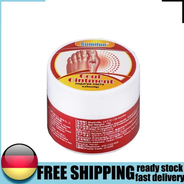 10g Gotta Unguento Piede Assistenza Sanitaria Ortopedia Intonaci Uomo Donna per Polso Ginocchio