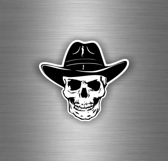 Autocollant sticker voiture tuning moto tete de mort biker motard skull r1