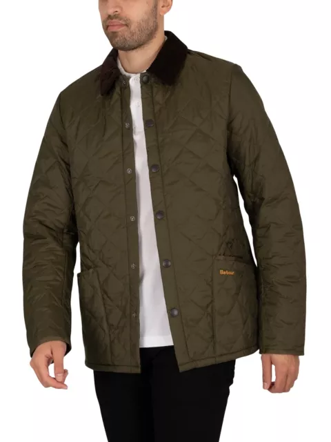 Barbour Pour des hommes Veste matelassée Heritage Liddesdale, vert