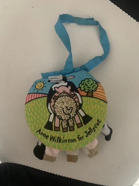 Jellycat My Farm Soft Sensory Baby Book Pram Soft Play Juguete Anne Wilkinson