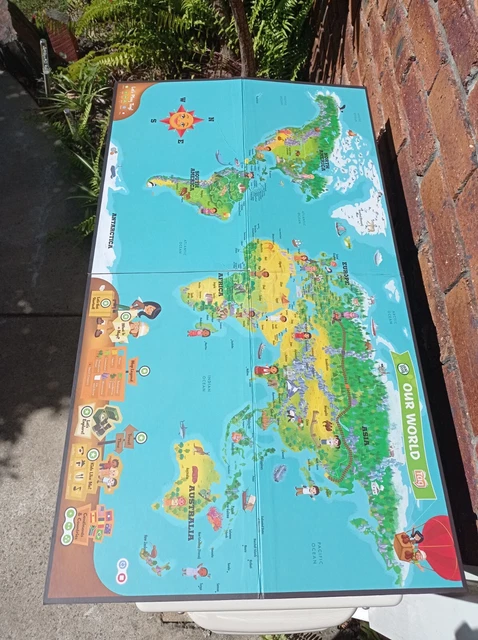 LEAP FROG - Leap Reader Interactive World Map Board Only $42.00 ...