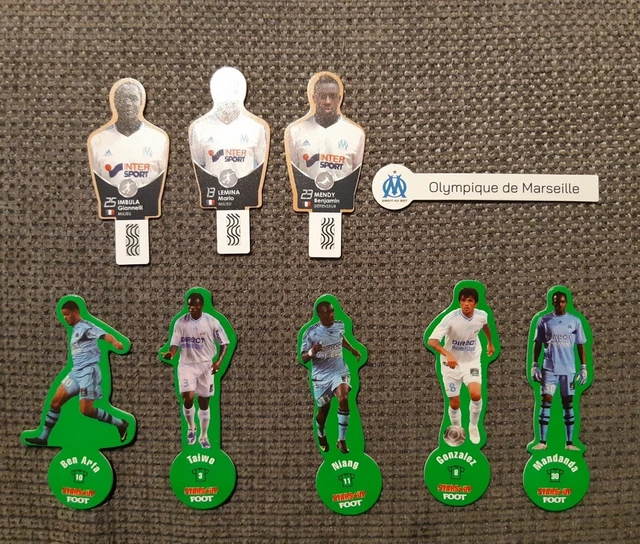 Lot Rare De Maillots Et Accessoires Plug Foot Olympique De Marseille OM - Collection Foot Ligue 1