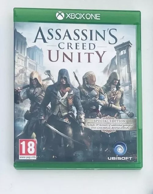 Assassin's Creed Unity Microsoft Xbox One Action Adventure Video Game *Complete*