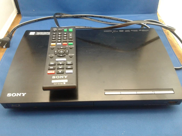 Sony Blu-Ray Disc/DVD Player Model BDP-BX18 With Remote Control Tested