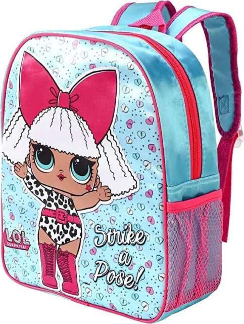 LOL Surprise Strike A Pose Junior Backpack Rucksack Book Lunch School Bag 21139N