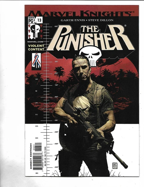 Punisher #13,vol. 4, 9.4, NM, 2002,Marvel Knights, Stan Lee era classic, Modern