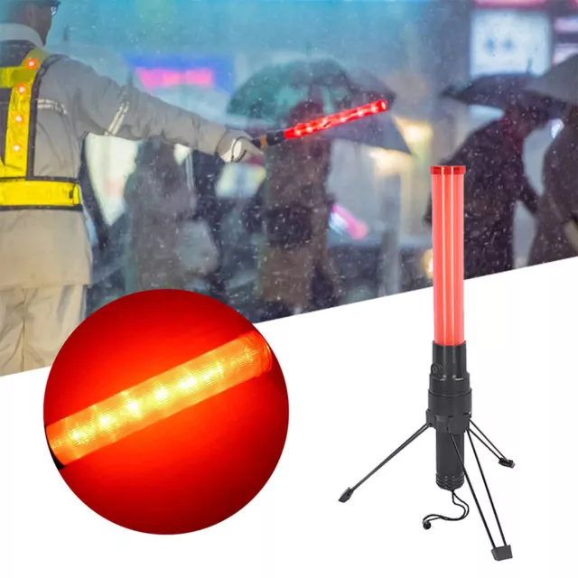 Traffic Safety Light 2 Mode Baton Warning Sound Magnet Wand Road Control