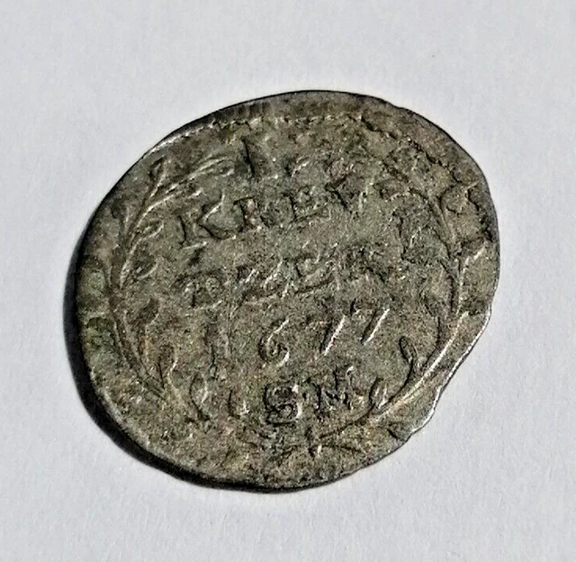 1 Kreutzer Conti Di Hanau-Lichtenberg   Anno 1677    Argento     Lotto 0006