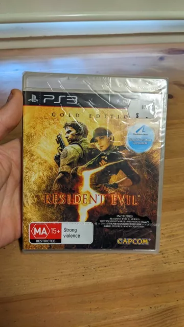 resident evil 5 gold edition PS3 Playstation 3 NEW & SEALED free post M