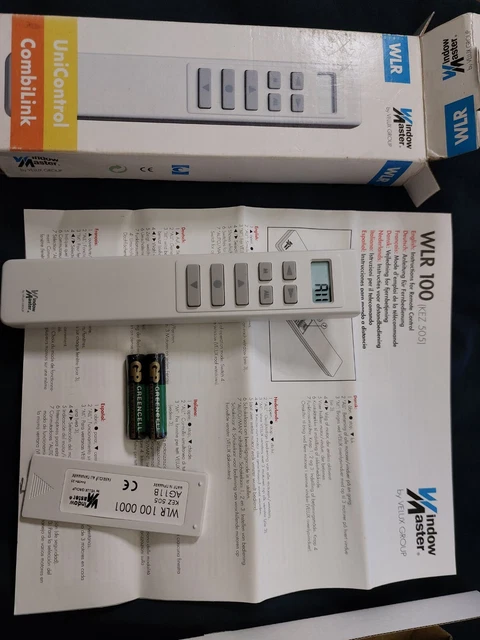 VELUX WINDOWMASTER WLR 100 0001 neu in OVP AG11B Uni Combilink aus ...