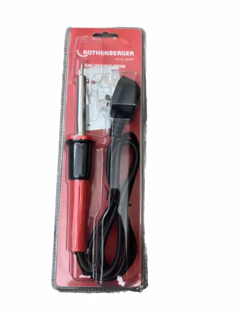 Rothenberger 230V Corded 15W Soldering Iron with Stand 90299R