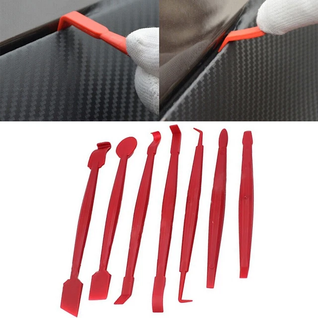 Kit D'outils Pour Habillage Auto (Vinyle, PPF) - Raclette, Grattoir, Couteau - Neuf