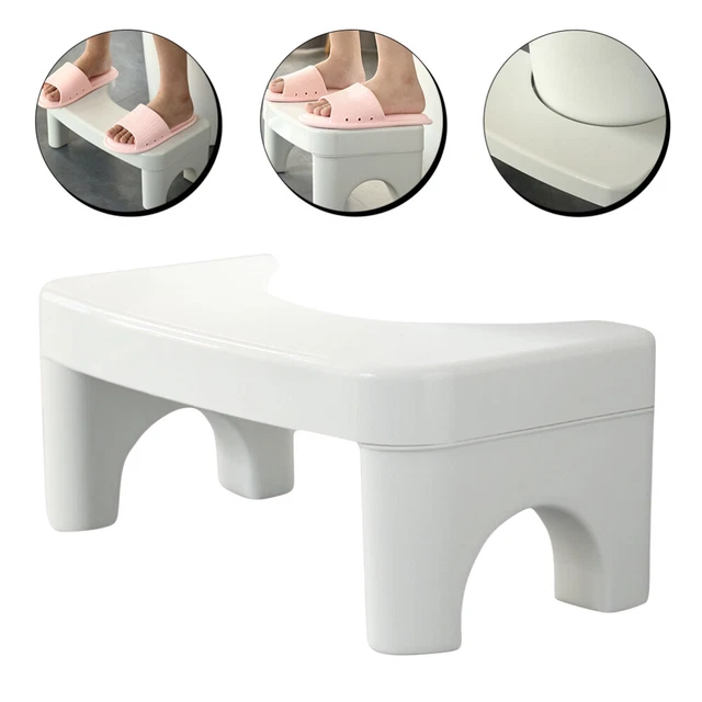 KNOBSWORLD Sgabello in legno di mango, può contenere fino a 136 kg, portatile a gradino singolo (montaggio richiesto