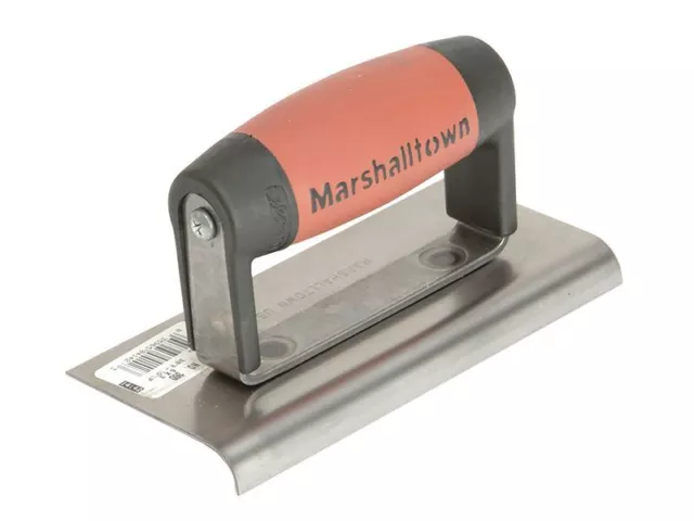 Marshalltown Cendrier à ciment, extrémité droite, poignée DuraSoft®, 6 x 3 po