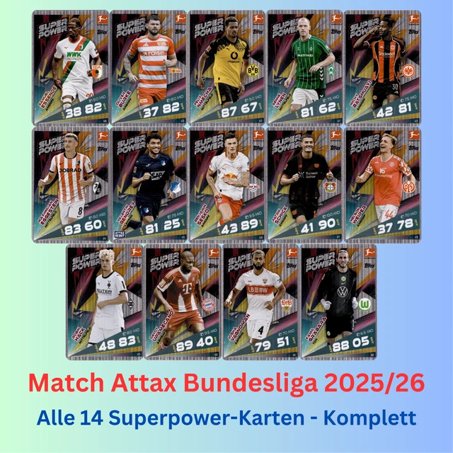 Carte Topps NOW Bundesliga 2025/26 - Can Uzun #007 - Eintracht Francfort - Édition Limitée