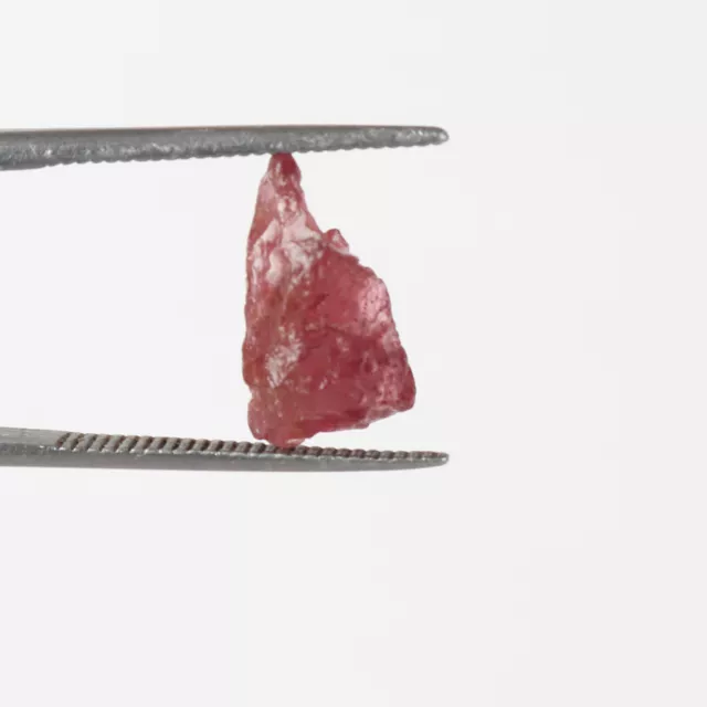 Natural Certified Red Spinel 3.65 Cts Crystal Raw Rough Gemstone For Jewelry