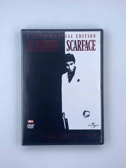 Scarface 2 Disc Special Edition (DVD, 1983) Region 2,4