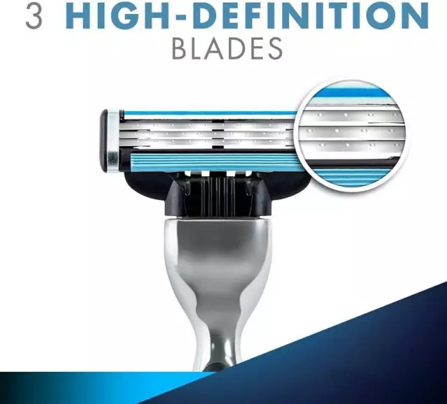 Gillette Mach3 Mach 3 Turbo Homme Rasage Lames pour Razor - 8 Cartouches 2