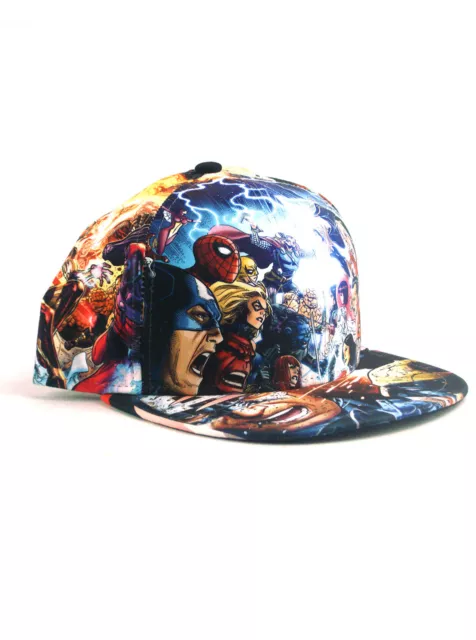 New Era Avengers Vs X-Men 59fifty Custom Fitted Hat Size 7 1/2 Marvel Comics NWT