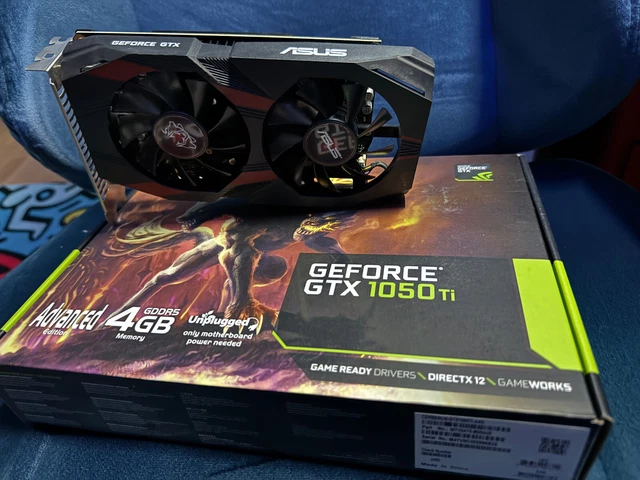ASUS GEFORCE GTX 1050 TI Cerberus OC 4GB GDDR5 Grafikkarte NVIDIA EUR