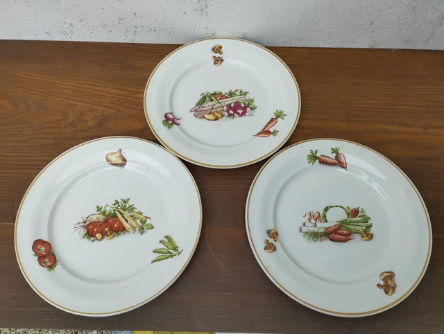 Plat Sauce Ancien Ceranord Basque Rouge - Céramique Vintage