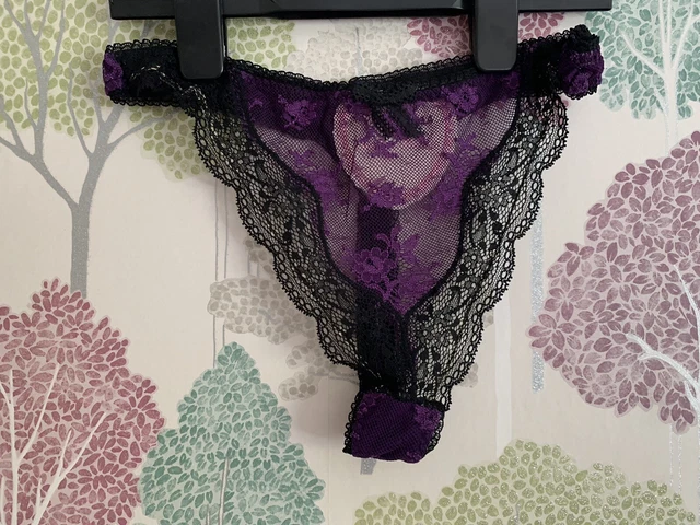 Mutandine donna vintage St Michael Knickers lingerie perizoma gamba alta