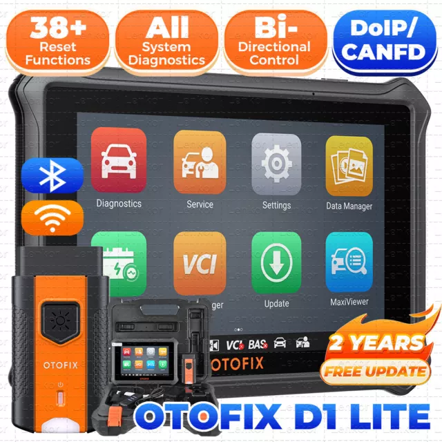 2024 OTOFIX D1 Lite Bidirectional Scanner Full System Diagnostic Key Coding Tool