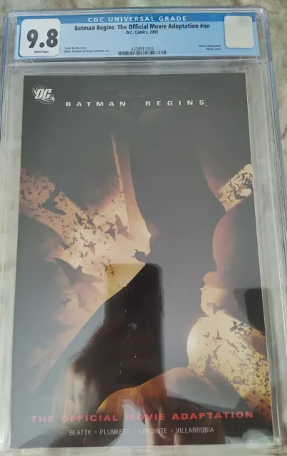 Batman Begins Movie Adaptation #nn CGC 9.8 DC 2005 Only 8 in CGC Registry