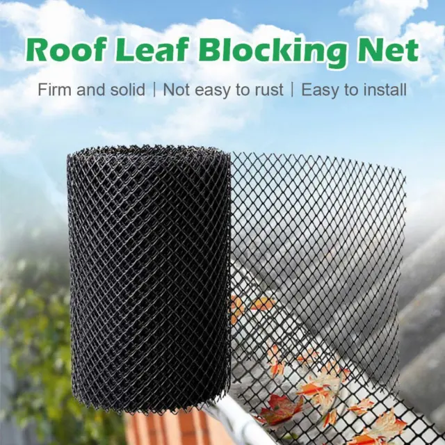 Protezione rete foglie protezione grondaia rete tetto grondaia copertura grondaia protezione C7Y5